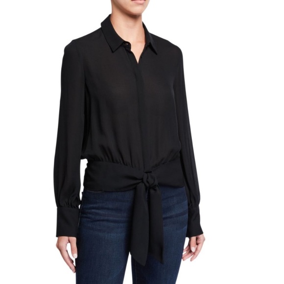 Kobi Halperin Tops - Kobi Halperin Bernadette Button-Down 100% silk Top